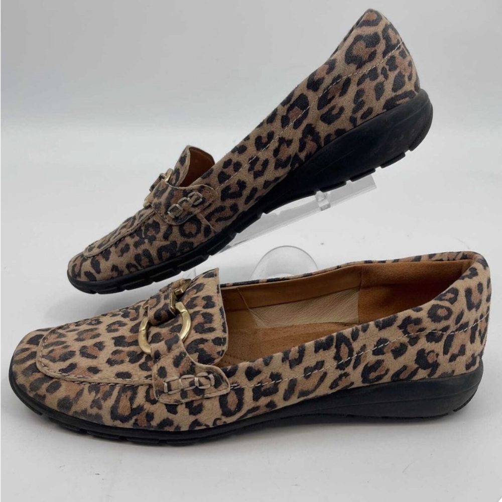Easy Spirit Animal Print Loafers